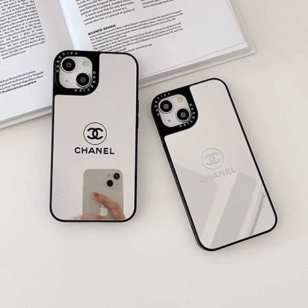chanel 鏡付き iphone14携帯ケース レデイース