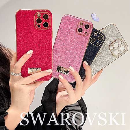 Swarovski キラキラ iphone14携帯ケース