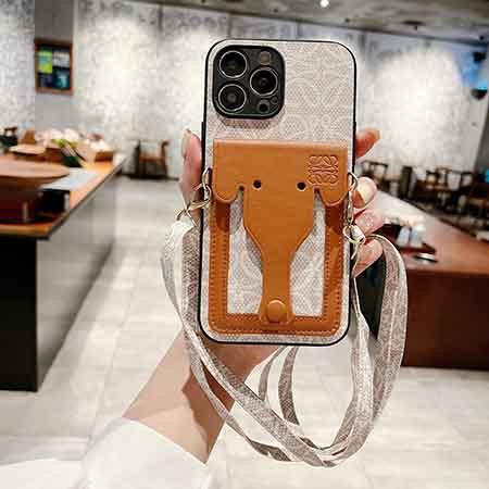 loewe風 アイフォーン15プロ スマホケース 