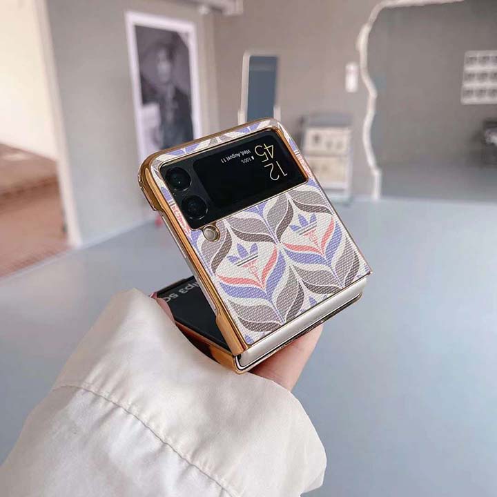 adidas galaxy ZFlip3 携帯ケース 