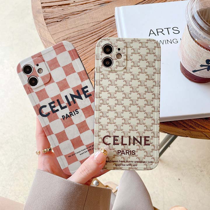 iphone14 プロマックス ブランド字母プリント Celine ケース