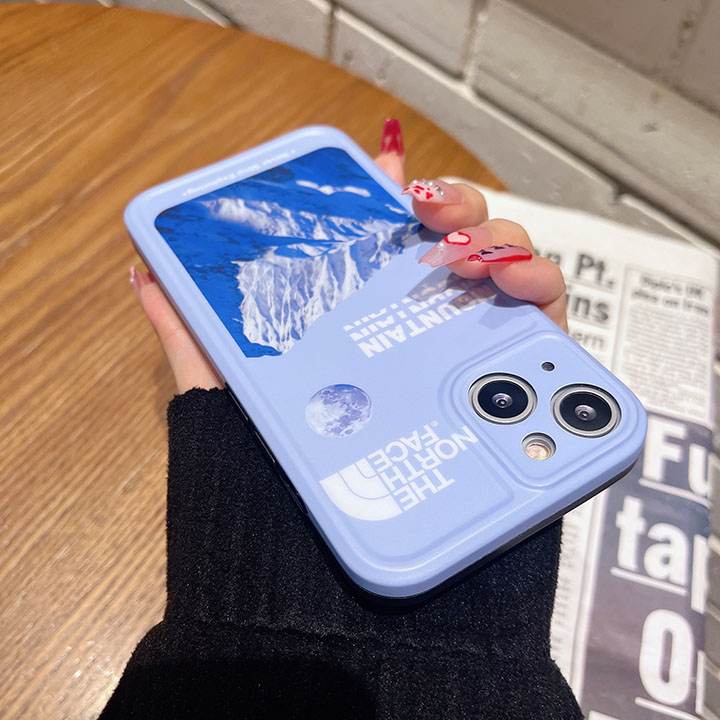 iphone12 the north face カバー 