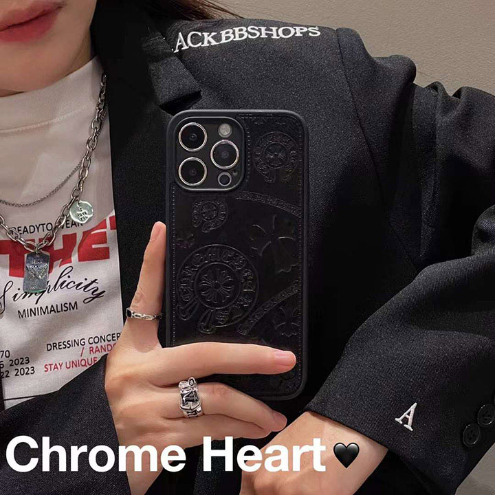 アイフォン 15プロ max chrome hearts クロームハーツ スマホケース 