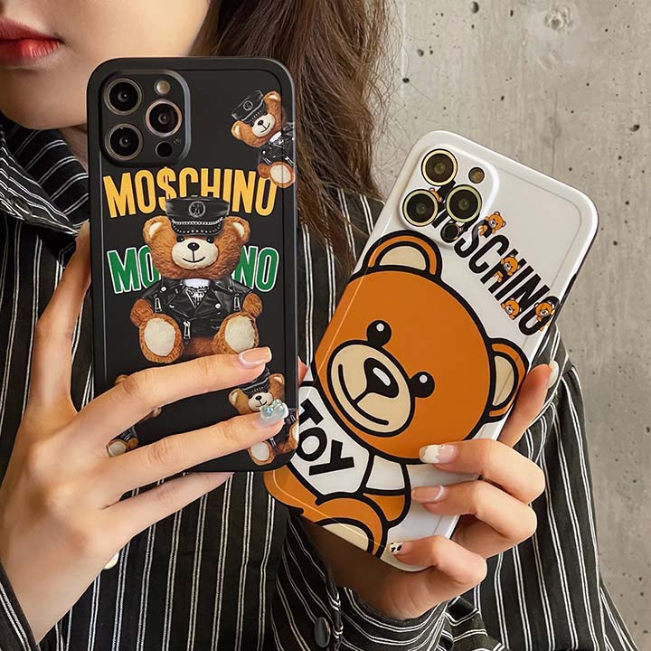 アイフォーン15プロ 携帯ケース moschino モスキーノ 